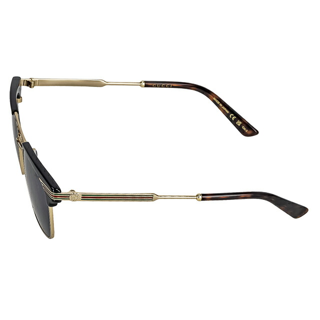 グッチ サングラス メンズ ブランド GUCCI GG0287S 001 ブラック/ゴールド