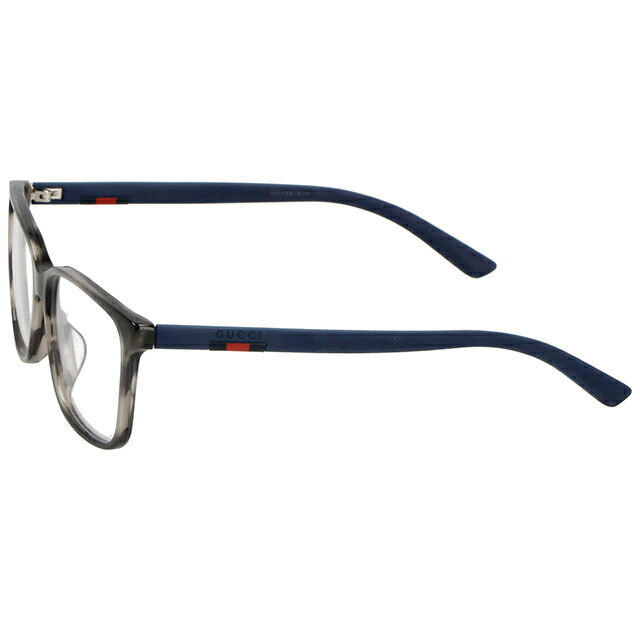 グッチ 眼鏡 メンズ ブランド GUCCI ITALY GG0426OA 007 ブラック/ブルー