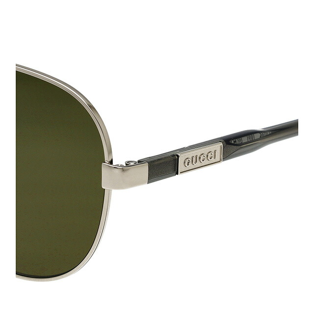 グッチ サングラス メンズ ブランド GUCCI GG1163S 002 シルバー/ブラック
