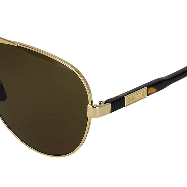 グッチ サングラス メンズ ブランド GUCCI GG1163S ゴールド/ブラウン