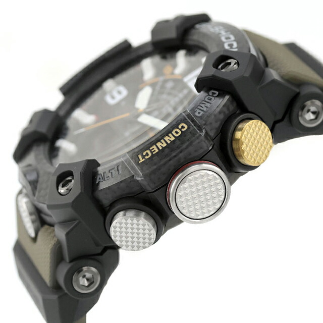 gショック ジーショック G-SHOCK マスターオブG-ランド マッドマスター クォーツ 電池式 GG-B100X-1A3 Bluetooth 海外モデル メンズ 腕時計 ブランド カシオ casio アナデジ ブラック カーキグリーン 黒 おしゃれ 防水 軽い プレゼント 男性 実用的
