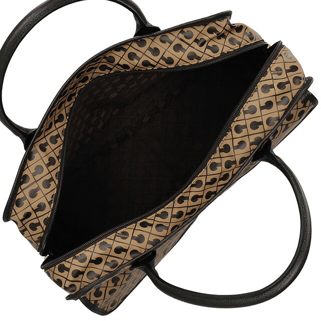 ゲラルディーニ トートバッグ レディース ブランド GHERARDINI GH0200 TOFFE ブラウン/ブラック 軽量 手提げ 高級 おしゃれ プレゼント 女性 実用的 かわいい