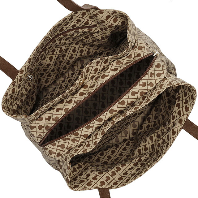 ゲラルディーニ トートバッグ レディース ブランド GHERARDINI GH0222 TA/BU ベージュ/ブラウン 軽量 手提げ 高級 おしゃれ プレゼント 女性 実用的 かわいい