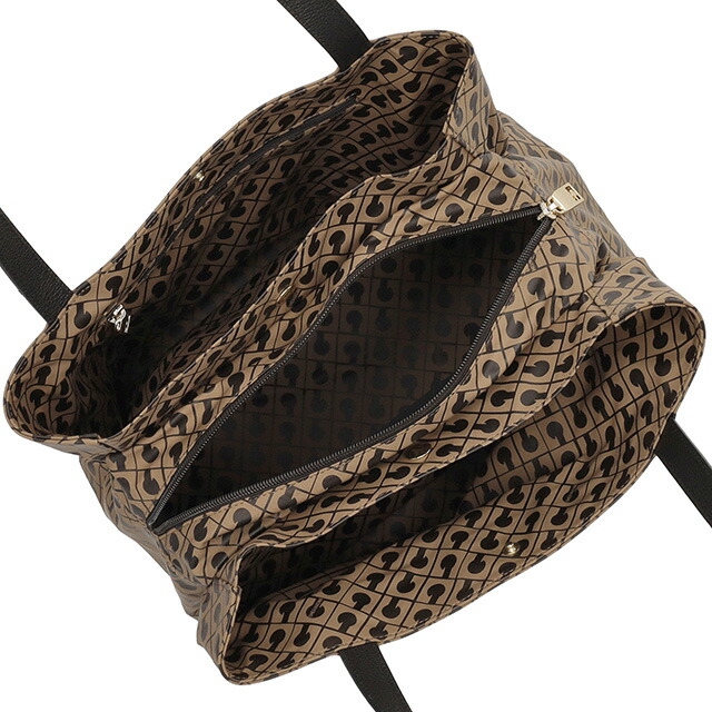 ゲラルディーニ トートバッグ レディース ブランド GHERARDINI GH0222 TOFFE ブラウン/ブラック 軽量 手提げ 高級 おしゃれ プレゼント 女性 実用的 かわいい