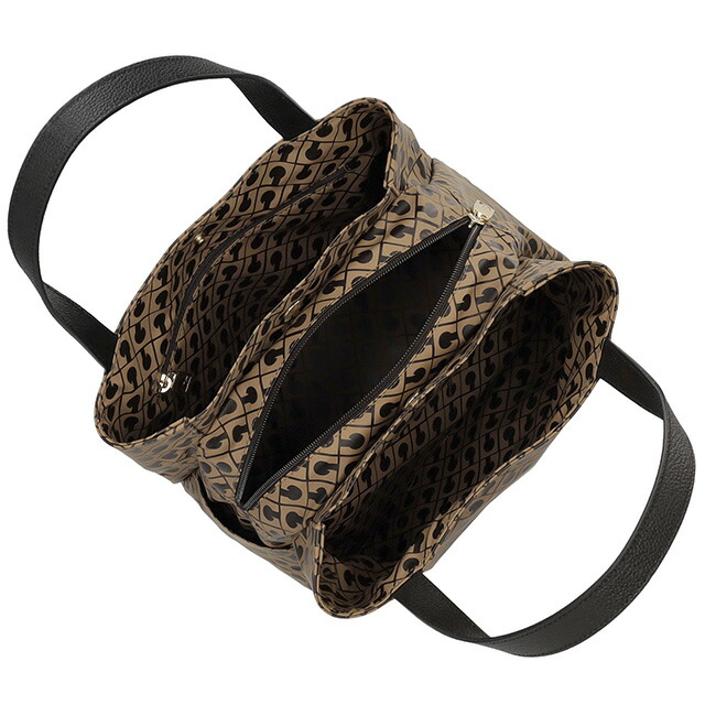 ゲラルディーニ トートバッグ レディース ブランド GHERARDINI GH0223 TOFFE ブラウン/ブラック 軽量 手提げ 高級 おしゃれ プレゼント 女性 実用的 かわいい