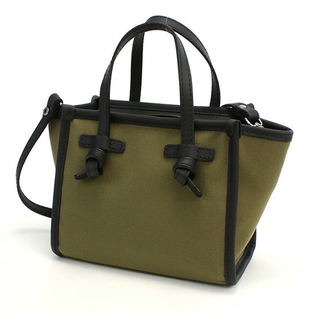 ジャンニ キアリーニ トートバッグ レディース GIANNI CHIARINI イタリア 8065 MILITARE カーキ バッグ 軽量 手提げ ブランド 高級 おしゃれ プレゼント 女性 実用的 かわいい