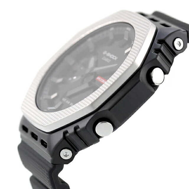 gショック ジーショック 2100 G-SHOCK ANALOG-DIGITAL 2100 Series クォーツ 電池式 GM-2100BM-1A メンズ 腕時計 ブランド カシオ casio アナデジ ブラック 黒 おしゃれ 防水 プレゼント 男性 実用的