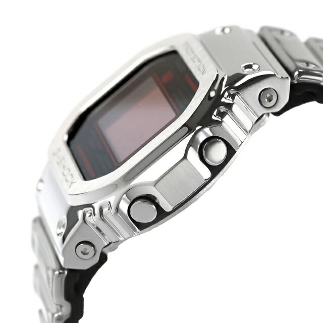 gショック ジーショック 5600 G-SHOCK FINE METALLIC SERIES DIGITAL 5600 Series クォーツ 電池式 GM-5600YRA-8 メンズ 腕時計 ブランド カシオ casio デジタル ブラック 黒 おしゃれ 防水 プレゼント 男性 実用的