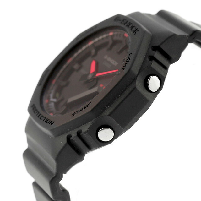 gショック ジーショック G-SHOCK クォーツ 電池式 GMA-P2100SA-1A1 アナログ デジタル ユニセックス メンズ レディース 腕時計 ブランド カシオ casio アナデジ オールブラック 黒 おしゃれ 防水 文字盤 大きい プレゼント 実用的