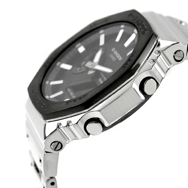 gショック ジーショック 2100 G-SHOCK フルメタル 2100シリーズ ソーラー GM-B2100BT-1A Bluetooth メンズ 腕時計 ブランド カシオ casio アナデジ ブラック 黒 おしゃれ 防水 プレゼント 男性 実用的