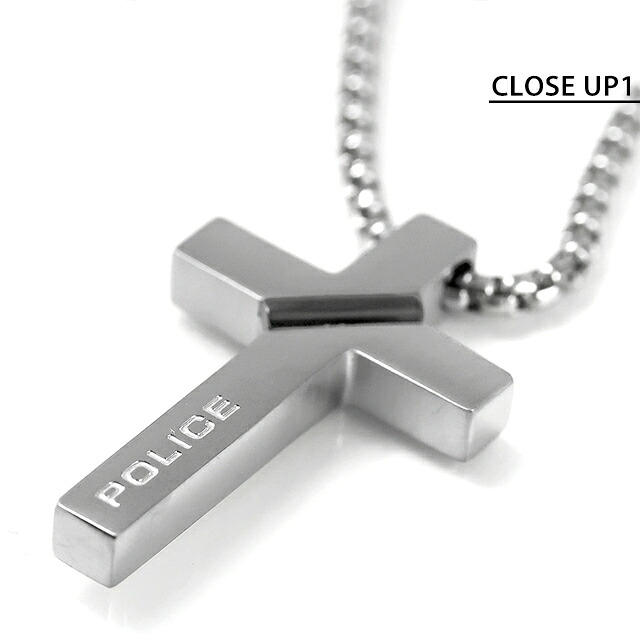 ポリス ネックレス ペンダント メンズ POLICE クロスボンド CROSSBOND 十字架 クロス GN0082002 シルバー アクセサリー ジュエリー ブランド 高級 おしゃれ プレゼント 男性 実用的 かっこいい