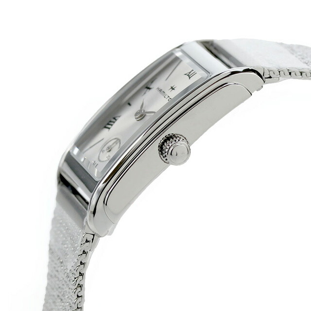 ハミルトン アメリカン クラシック アードモア 19mm クォーツ 電池式 腕時計 レディース HAMILTON H11221150 アナログ シルバー スイス製 ブランド おしゃれ 防水 軽い 華奢 かわいい プレゼント 女性 実用的