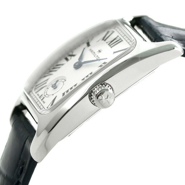 H13321611 ハミルトン アメリカンクラシック ボルトン レディース 腕時計 HAMILTON ネイビー ブランド おしゃれ 防水 軽い 華奢 かわいい プレゼント 女性 実用的