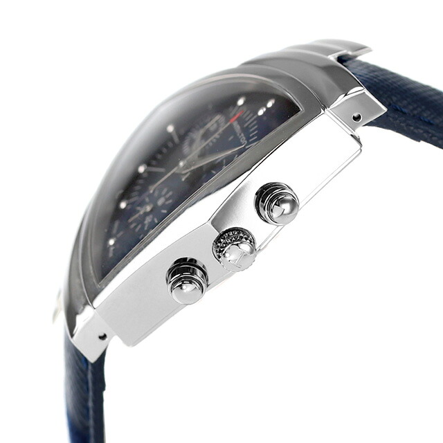 ハミルトン ベンチュラ クロノ 32mm クオーツ 腕時計 メンズ クロノグラフ HAMILTON H24432941 アナログ ブルー スイス製 ブランド おしゃれ 防水 プレゼント 男性 実用的