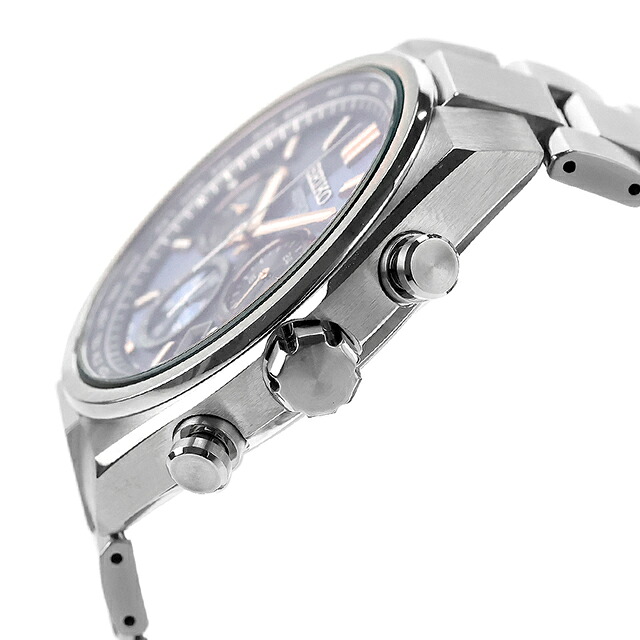 セイコー アストロン ネクスター 電波ソーラー 腕時計 ブランド メンズ チタン クロノグラフ SEIKO ASTRON HAD001J アナログ ネイビー 日本製 高級 おしゃれ 防水 文字盤 大きい プレゼント 男性 実用的