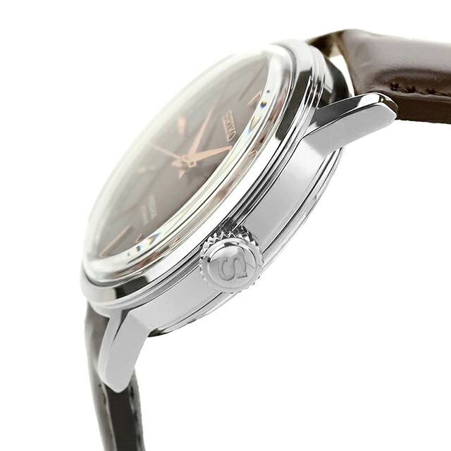 セイコー プレザージュ Cocktail Time 自動巻き 腕時計 ブランド メンズ SEIKO PRESAGE HCB003J アナログ ブラウン ダークブラウン 日本製 高級 おしゃれ 防水 プレゼント 男性 実用的