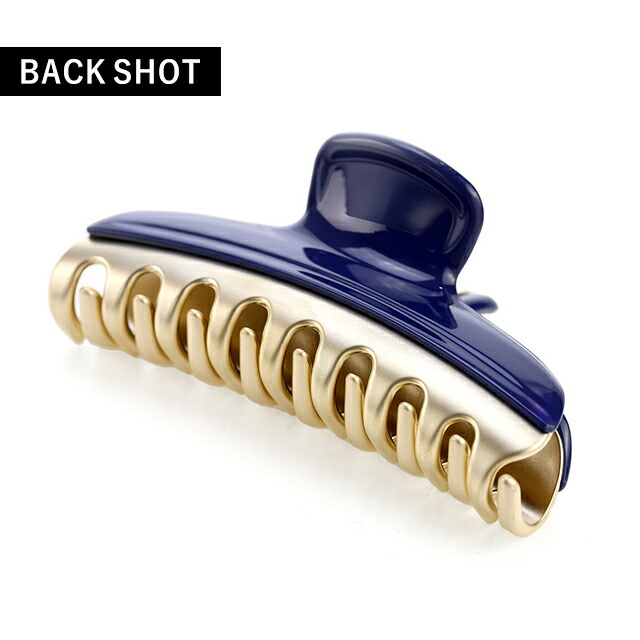 アレクサンドル ドゥ パリ ヘアクリップ レディース ブランド ALEXANDRE DE PARIS ヴァンドームLクリップ ICCL-12832-02-M5 MARINE ヘアアクセサリー