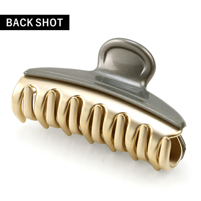 アレクサンドル ドゥ パリ ヘアクリップ レディース ブランド ALEXANDRE DE PARIS ヴァンドームMクリップ ICCM-15571-02-G5 GRIS PAILLETE ヘアアクセサリー