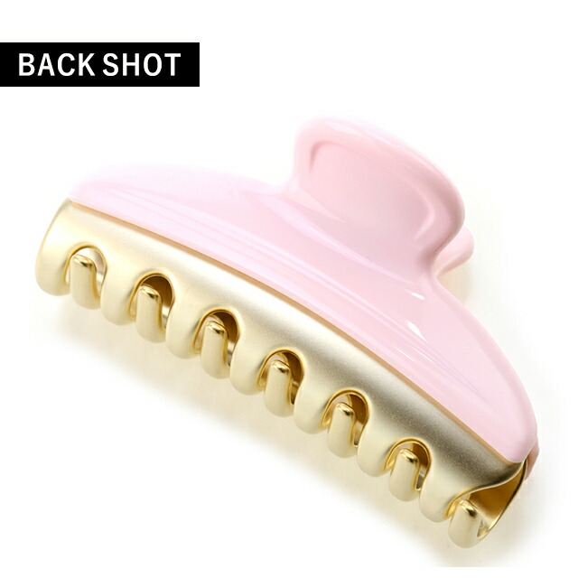 アレクサンドル ドゥ パリ ヘアクリップ レディース ブランド ALEXANDRE DE PARIS ヴァンドームMクリップ ICCM-15571-02-Q10 ROSE GLOSSY ヘアアクセサリー