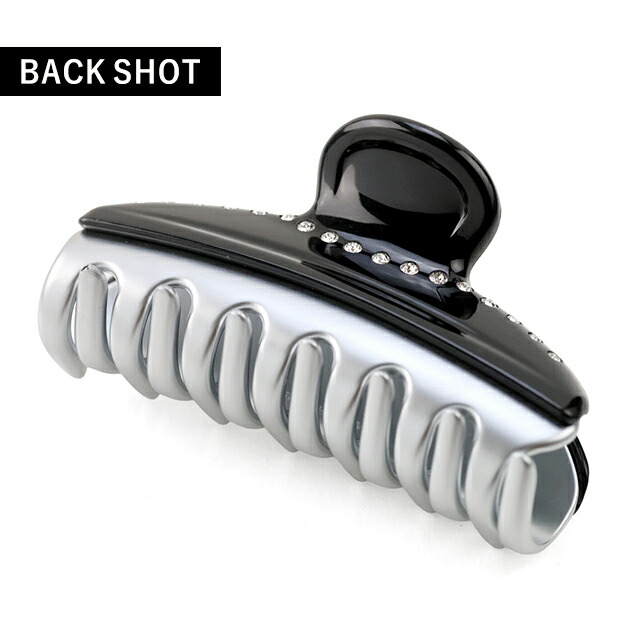 アレクサンドル ドゥ パリ ヘアクリップ レディース ブランド ALEXANDRE DE PARIS ヴァンドームMクリップ スワロフスキー ICCM-15571-03-N4 NOIR B ヘアアクセサリー