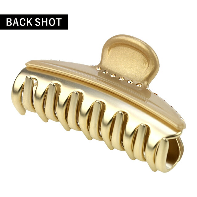 アレクサンドル ドゥ パリ ヘアクリップ レディース ブランド ALEXANDRE DE PARIS VENDOME M クリップ スワロフスキー ICCM-15571-03-X3 PAIL DORE ヘアアクセサリー