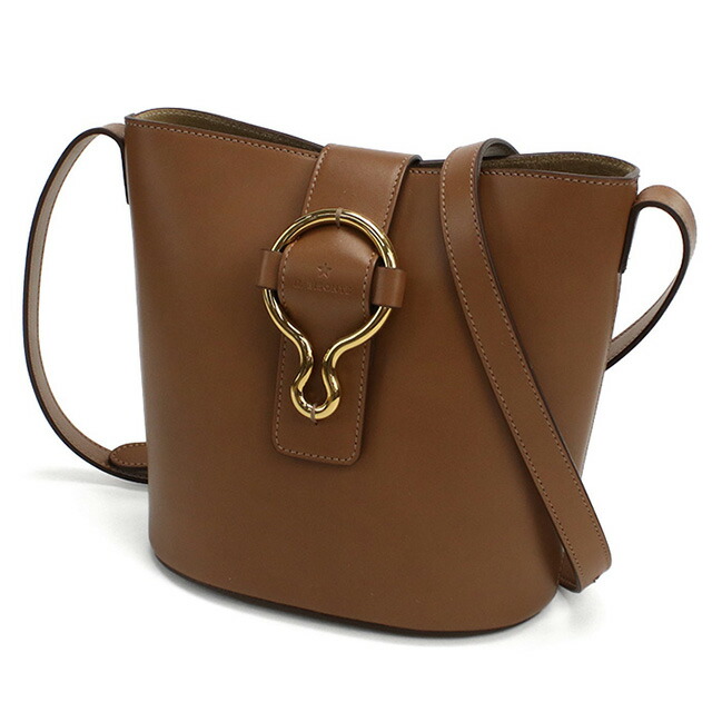 イル ビゾンテ 斜め掛け ショルダーバッグ レディース ブランド IL BISONTE レザー イタリア BBU035 CIOCCOLATO ブラウン系 バッグ