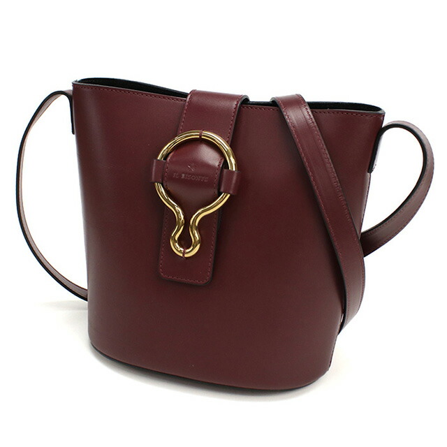 イル ビゾンテ 斜め掛け ショルダーバッグ レディース ブランド IL BISONTE レザー イタリア BBU035 AMARENA ボルドー系 バッグ