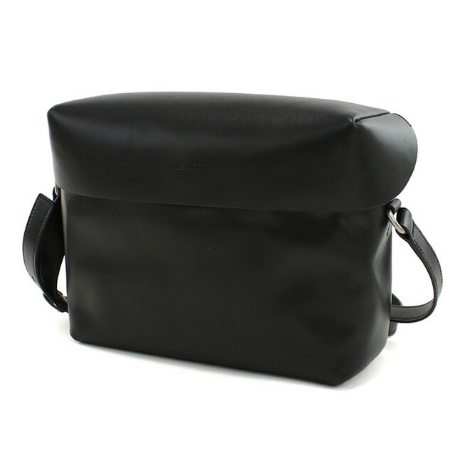 ジル サンダー 斜め掛け ショルダーバッグ メンズ ブランド JIL SANDER レザー J25WG0008 ブラック バッグ