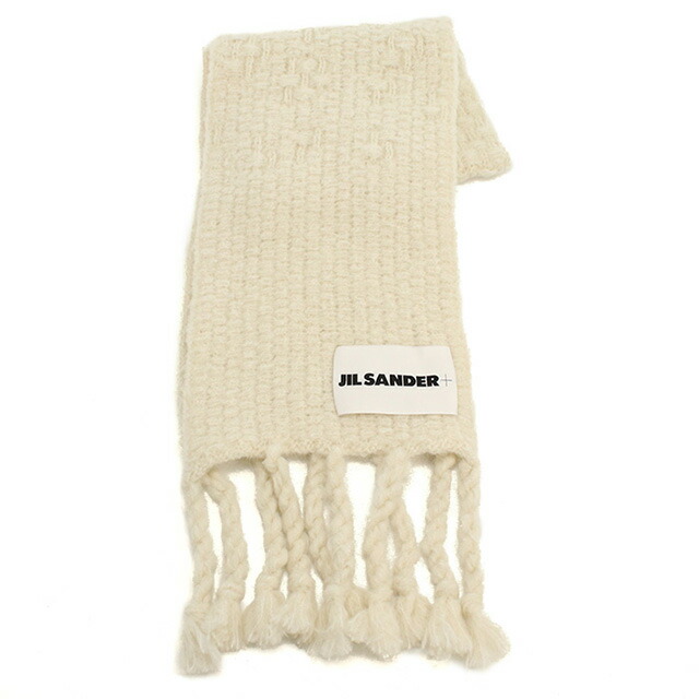ジル サンダー マフラー レディース ブランド JIL SANDER イタリア J40ZZ0142 ホワイト系 小物