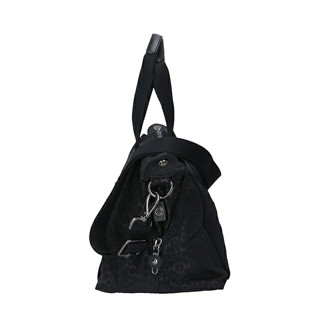 キプリング ボストンバッグ レディース ブランド Kipling アート ミニ ミニボストンバッグ 2WAY K15410-K59 Signature Emb 黒 手提げ 高級 おしゃれ プレゼント 女性 実用的 かわいい