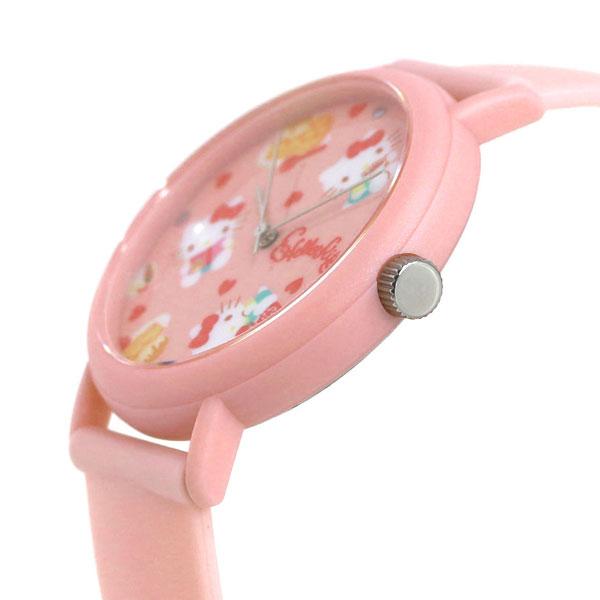 カオル ハローキティ スイーツ 38mm クオーツ KAORU003KP 香 ストロベリーの香り 腕時計 レディース ピンク KAORU ブランド おしゃれ 防水 かわいい プレゼント 女性 実用的
