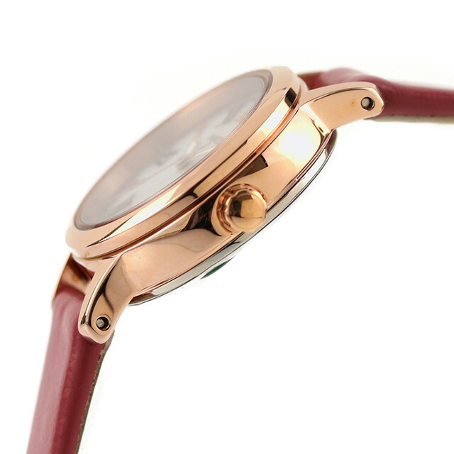 シチズン ウィッカ ソーラーテック 腕時計 レディース CITIZEN wicca KH4-963-14 アナログ ホワイト レッド 白 ブランド おしゃれ 防水 軽い 華奢 かわいい プレゼント 女性 実用的