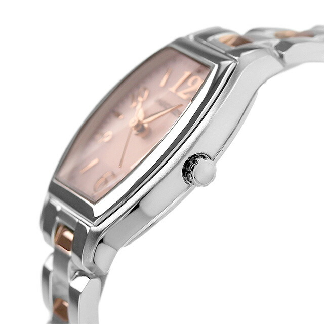 シチズン ウィッカ スタンダード トノー ソーラー KH8-730-93 CITIZEN wicca 腕時計 ピンク 時計 ブランド おしゃれ 防水 軽い 華奢 かわいい プレゼント 女性 実用的