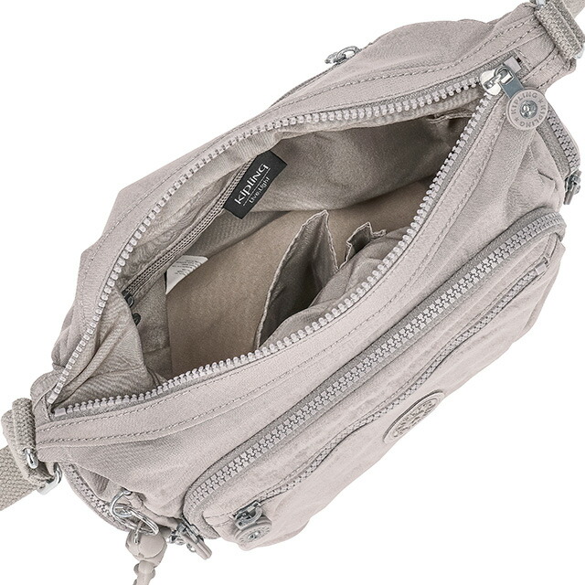 キプリング ショルダーバッグ レディース ブランド Kipling KI253189L グレー 斜めがけ 高級 おしゃれ プレゼント 女性 実用的 かわいい