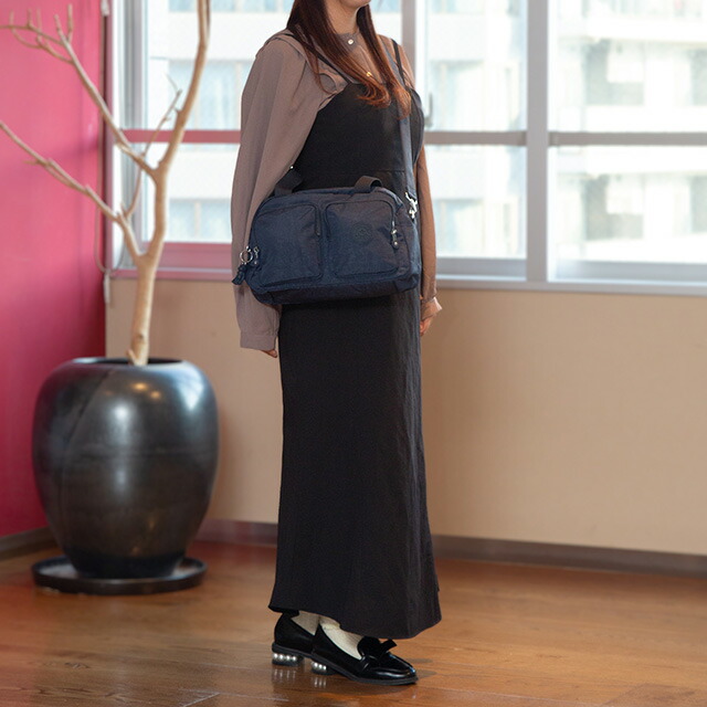 キプリング ハンドバッグ レディース Kipling KI284996V ブルーブルー2 軽量 小さめ 手提げ ブランド 高級 おしゃれ プレゼント 女性 実用的 かわいい
