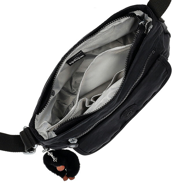 キプリング ショルダーバッグ レディース Kipling KI93900DH ブラックトナル 斜めがけ ブランド 高級 おしゃれ プレゼント 女性 実用的 かわいい