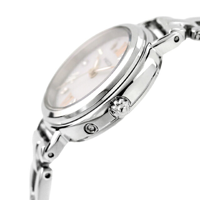 シチズン ウィッカ 限定モデル ソーラーテック電波 腕時計 ブランド レディース 数量限定 替えベルト 電波ソーラー CITIZEN wicca KL0-511-21 アナログ ホワイトシェル 白 おしゃれ 防水 軽い 華奢 かわいい プレゼント 女性 実用的