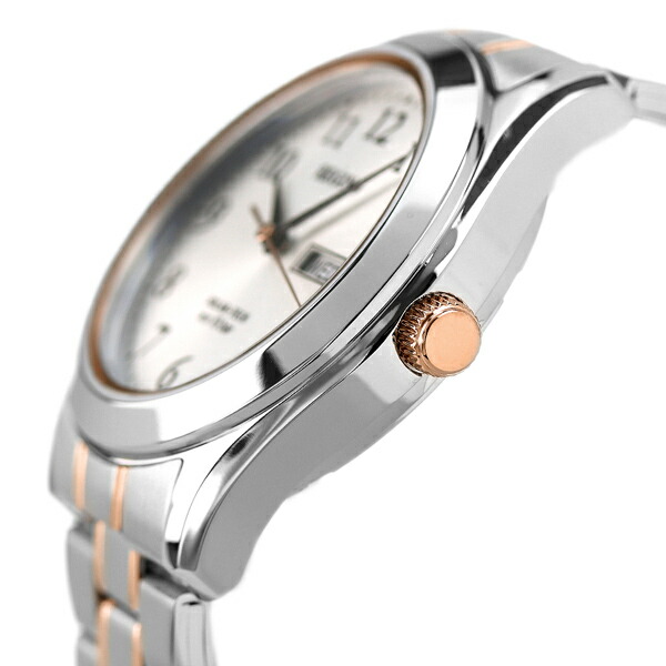 シチズン レグノ ソーラー KM1-237-93 腕時計 メンズ シルバー ピンクゴールド CITIZEN REGUNO ブランド おしゃれ 防水 プレゼント 男性 実用的