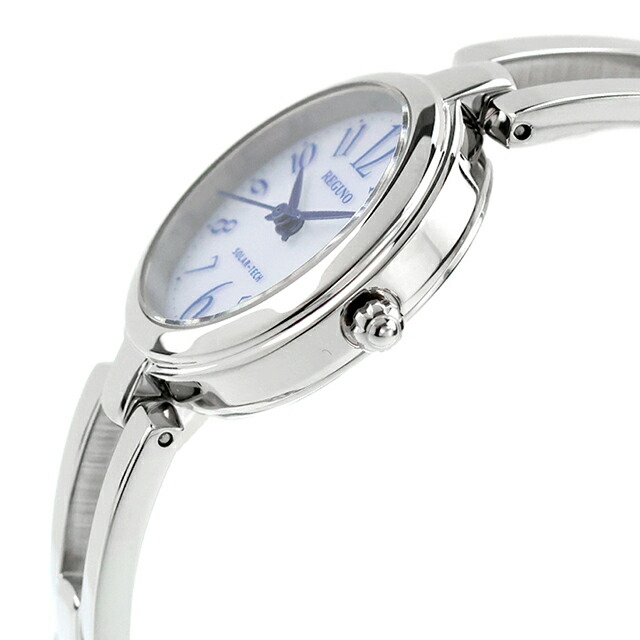 シチズン レグノ ソーラーテック レディース ブレスレット エコドライブ 腕時計 レディース ソーラー CITIZEN REGUNO KP1-616-13 アナログ シルバー ブランド おしゃれ 防水 軽い 華奢 かわいい プレゼント 女性 実用的