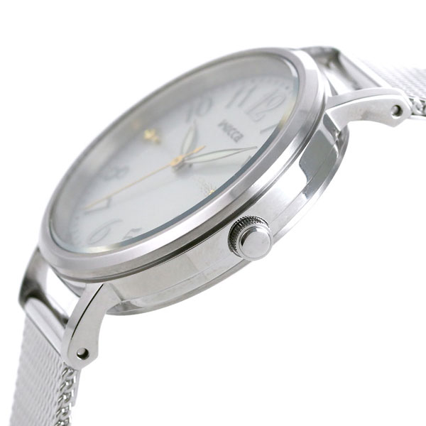 シチズン ウィッカ ソーラー レディース 腕時計 KP5-115-11 CITIZEN wicca シルバー 時計 ブランド おしゃれ 防水 軽い 華奢 かわいい プレゼント 女性 実用的