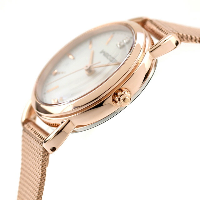 シチズン ウィッカ ソーラーテック 腕時計 ブランド レディース 数量限定 替えベルト CITIZEN wicca KP6-065-21 アナログ ホワイトシェル ピンクゴールド 白 おしゃれ 防水 軽い 華奢 かわいい プレゼント 女性 実用的