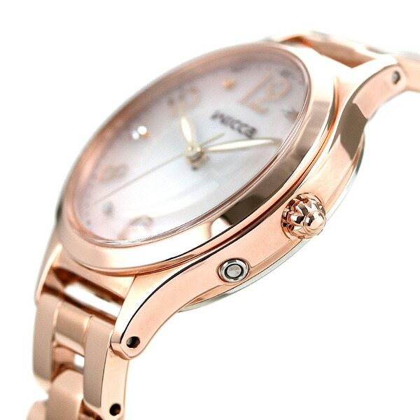 シチズン ウィッカ 電波ソーラー レディース 腕時計 ソーラー電波腕時計 ソーラー電波時計 ダイヤモンド KS1-261-91 CITIZEN wicca ピンクグラデーション 時計 ブランド おしゃれ 防水 軽い 華奢 かわいい プレゼント 女性 実用的