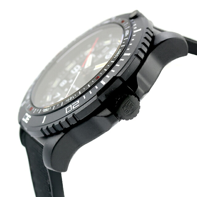 ルミノックス アイス・サー クォーツ 電池式 腕時計 ブランド メンズ LUMINOX 1081 アナログ ブラック 黒 スイス製 おしゃれ 防水 文字盤 大きい プレゼント 男性 実用的