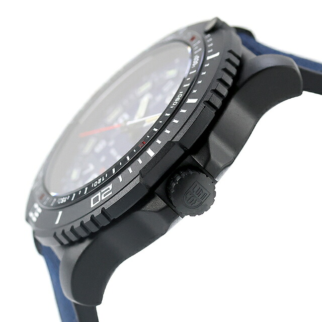 ルミノックス アイス・サー クォーツ 電池式 腕時計 ブランド メンズ LUMINOX 1083 アナログ ネイビー スイス製 おしゃれ 防水 文字盤 大きい プレゼント 男性 実用的
