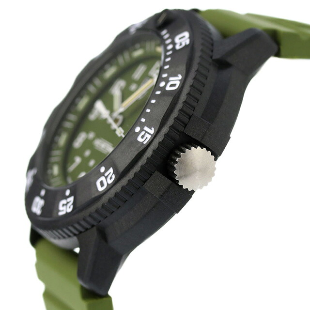 ルミノックス オリジナル ネイビー シールズ 3000 エボ シリーズ クオーツ 腕時計 メンズ LUMINOX 3013.EVO.S アナログ オリーブグリーン スイス製 ブランド おしゃれ 防水 文字盤 大きい プレゼント 男性 実用的