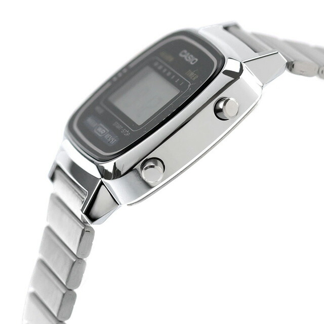 カシオ チープカシオ CASIO クォーツ 電池式 LA670WD-1 ビンテージ レディース チプカシ 腕時計 ブランド カシオ casio デジタル ブラック 黒 おしゃれ 防水 軽い 華奢 かわいい プレゼント 女性 実用的 学生 受験生 受験用 試験用 受験対応