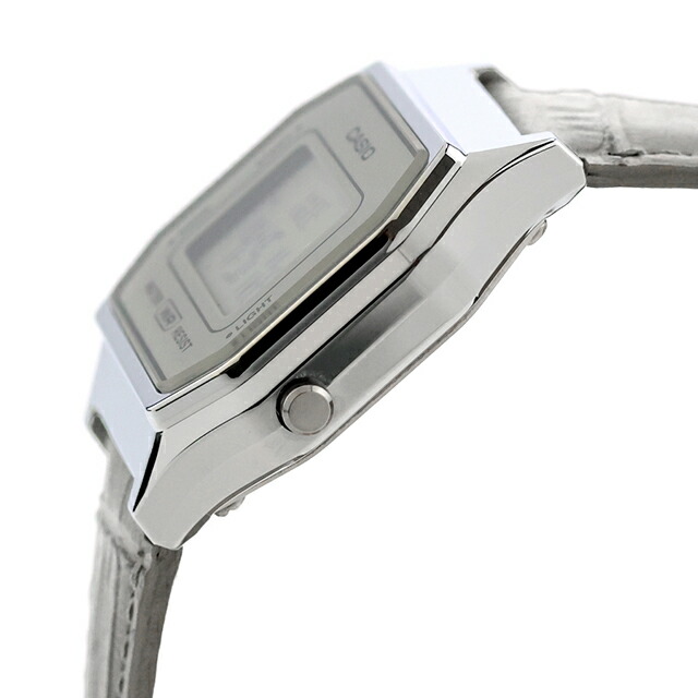 カシオ チープカシオ CASIO ヴィンテージ クォーツ 電池式 LA680WEL-8A2 海外モデル レディース チプカシ 腕時計 ブランド カシオ casio デジタル ライトグレー グレー おしゃれ 防水 軽い 華奢 かわいい プレゼント 女性 実用的