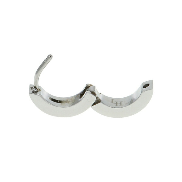 ライオンハート ピアス ブランド LION HEART 正規品 シングルフープピアス メンズ 片耳 ストーン サージカルステンレス シルバー レディース LHMP001NS アクセサリー 記念日 誕生日プレゼント ギフト プレゼント 実用的