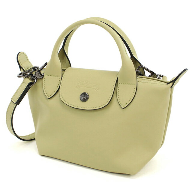 ロンシャン ハンドバッグ レディース ブランド Longchamp 2WAY レザー 1500 イエロー 軽量 小さめ 手提げ 高級 おしゃれ プレゼント 女性 実用的 かわいい