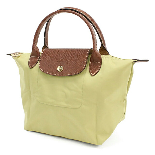 ロンシャン ハンドバッグ レディース ブランド Longchamp 1621 イエロー 軽量 小さめ 手提げ 高級 おしゃれ プレゼント 女性 実用的 かわいい